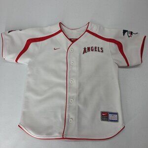 Anaheim Angels Vintage Nike Jersey Kids 2T Genuine Merchandise Major League